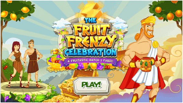 พนันเกมออนไลน์ Fruit Frenzy เกมจับคู่ผลไม้จากโรมัน